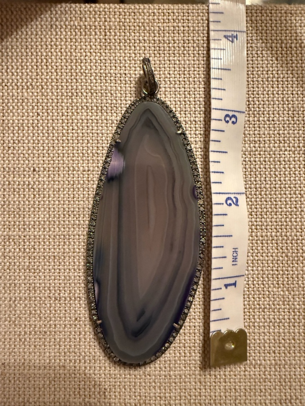 The Woods Fine Jewelry Agate Pendant - Picture 4 of 4